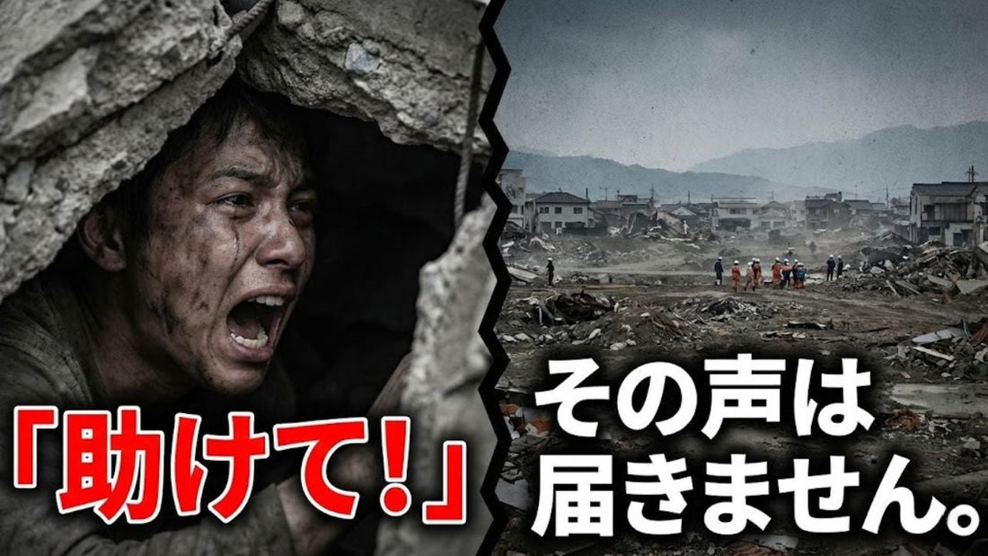 地震発生から72時間──「生存のタイムリミット」を知っていますか？