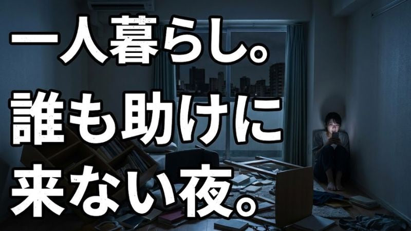 一人暮らしの地震対策、「誰も助けに来ない」前提で考えていますか──単身世帯が見落としている就寝中のリスク