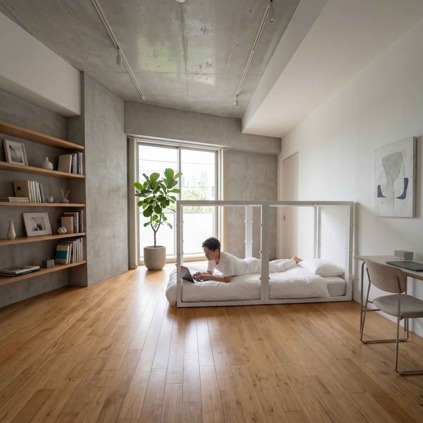 命を守る、鉄の家具。TETUNOMA（鉄の間）耐震シェルターベッドフレーム　2026年7月～先行予約受付開始